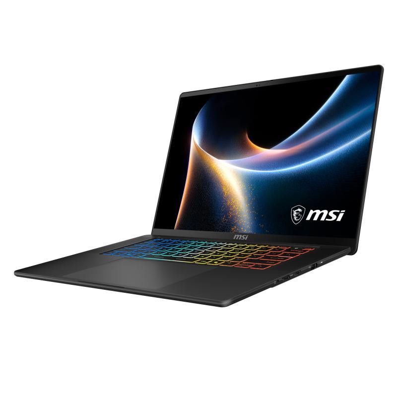 MSI Stealth 16 AI+ B3WGX-015FR Copilot+ PC Intel Core Ultra 9 386H Ordinateur portable 40,6 cm (16") Quad HD+ 32 Go DDR5-S...