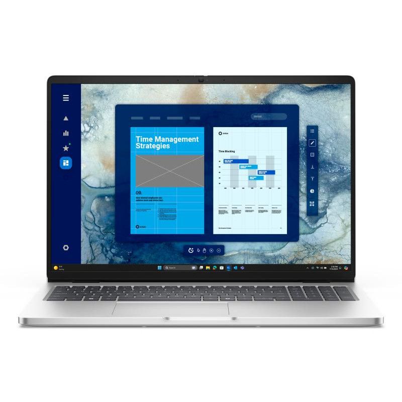 DELL Pro 16 PC16250 Intel Core Ultra 5 235U Ordinateur portable 40,6 cm (16") Full HD+ 16 Go DDR5-SDRAM 512 Go SSD Wi-Fi 6...