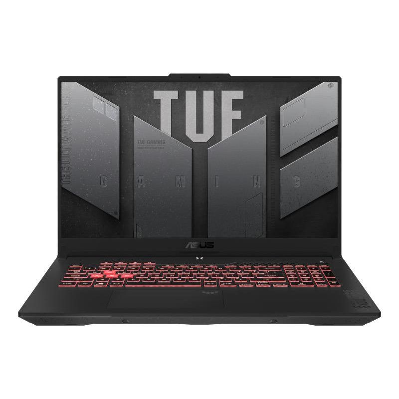 ASUS TUF Gaming A17 TUF707NUQ-DICHX146W AMD Ryzen 7 170 Ordinateur portable 43,9 cm (17.3") Full HD 16 Go DDR5-SDRAM 512 G...