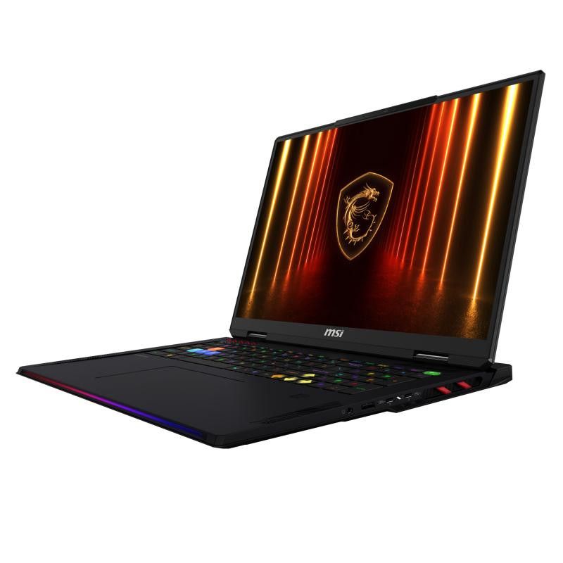 MSI Raider A18 HX A9WJG-258FR AMD Ryzen 9 9955HX3D Ordinateur portable 45,7 cm (18") UHD+ 64 Go DDR5-SDRAM 2 To SSD NVIDIA...