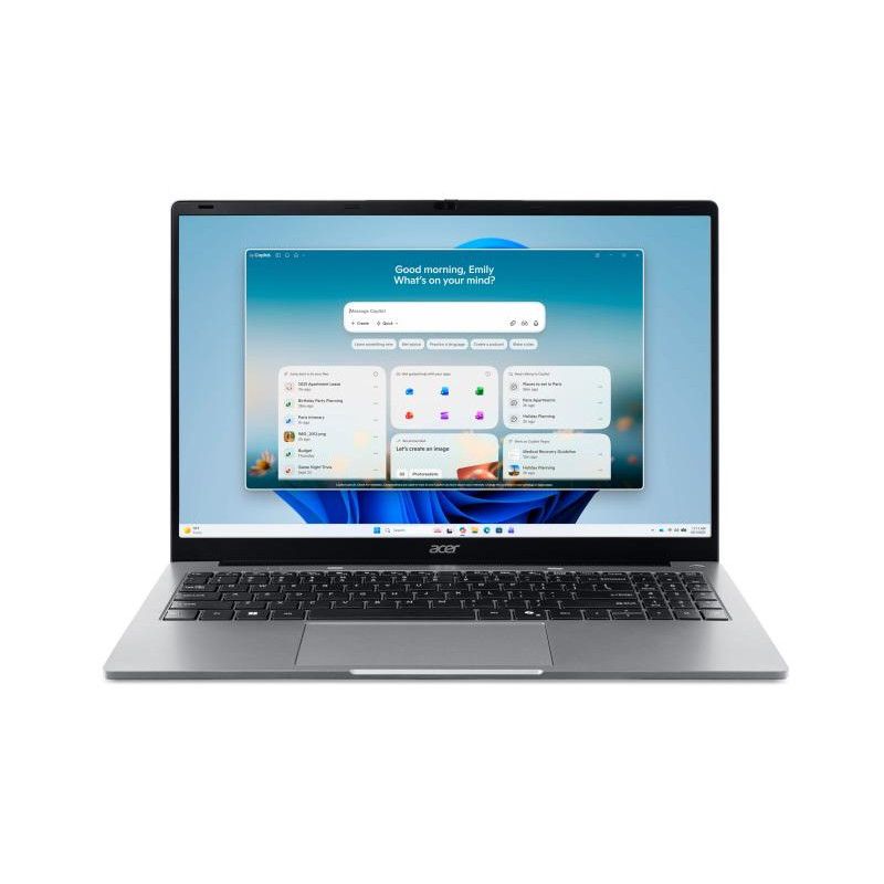 Acer Aspire Lite AL15-47P-R439 AMD Ryzen 3 5400U Ordinateur portable 39,6 cm (15.6") Full HD 8 Go DDR4-SDRAM 512 Go SSD Wi...