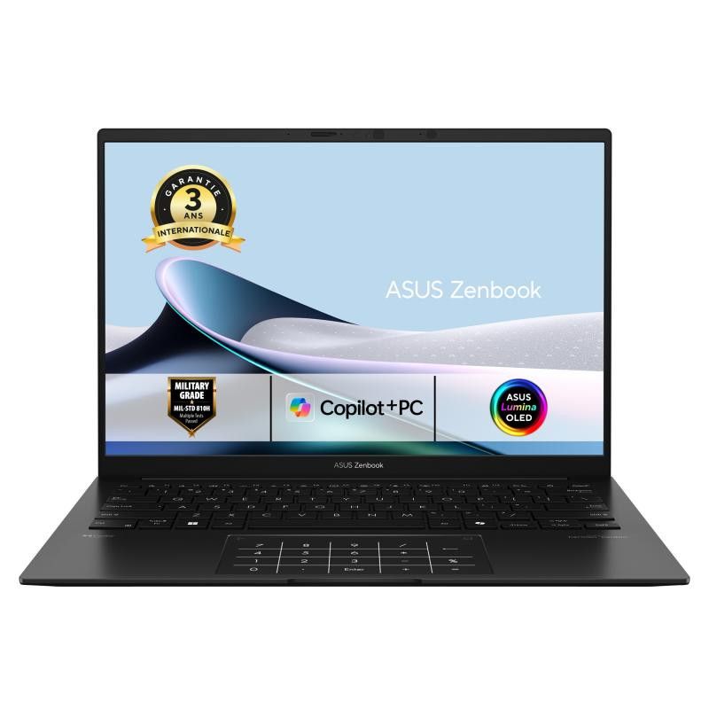 ASUS Zenbook 14 UM3406GA- -DISQD5X Copilot+ PC AMD Ryzen AI 7 445 Ordinateur portable 35,6 cm (14") WUXGA 32 Go LPDDR5x-SD...