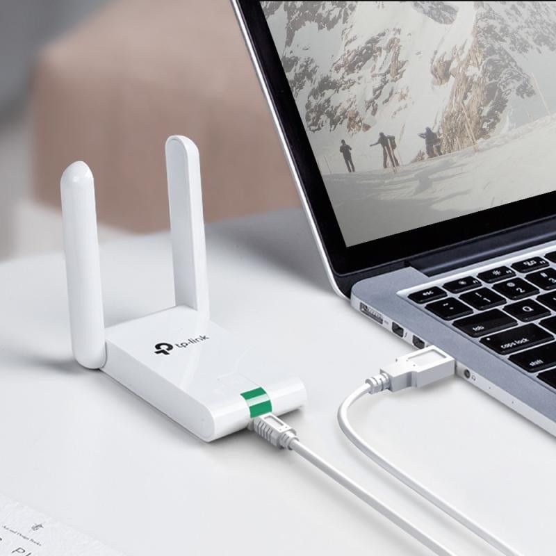 TP-Link TL-WN822N - Adaptateur USB WiFi à gain élevé 300 Mbps · Adaptateurs Réseaux · Informat Systems Strasbourg (image 2)