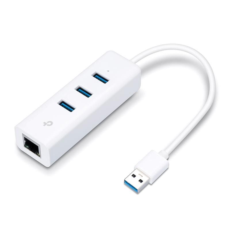 TP-Link UE330 - Adaptateur USB / Ethernet Gigabit avec Hub 3 ports USB 3.0 · Adaptateurs Réseaux · Informat Systems Strasb... (image 2)