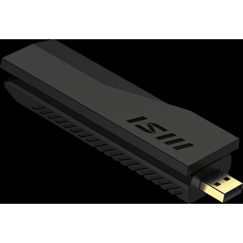 MSI BE6500 WiFi7 USB Stick - Dongle WLAN 2880 Mbit/s · Adaptateurs Réseaux · Informat Systems Strasbourg (image 2)