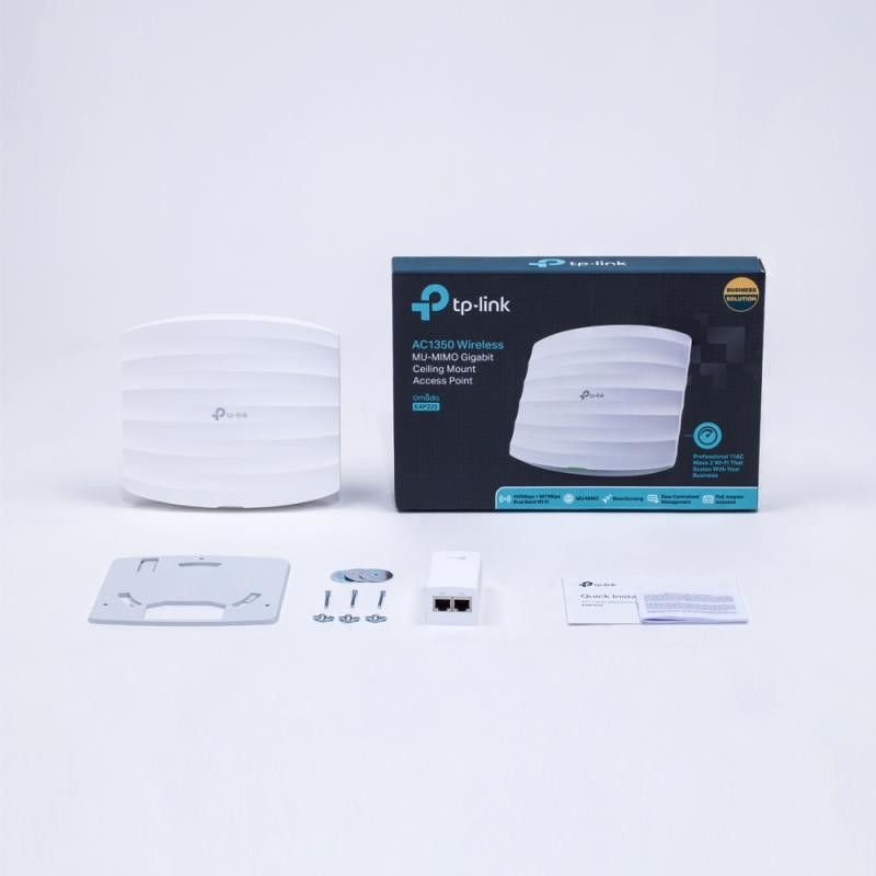TP-LINK EAP225 - Point d'accès WiFi Mesh bi-bande AC1350 PoE Gigabit - Plafonnie · Point d?accès / Répéteurs · Informat Sy... (image 6)