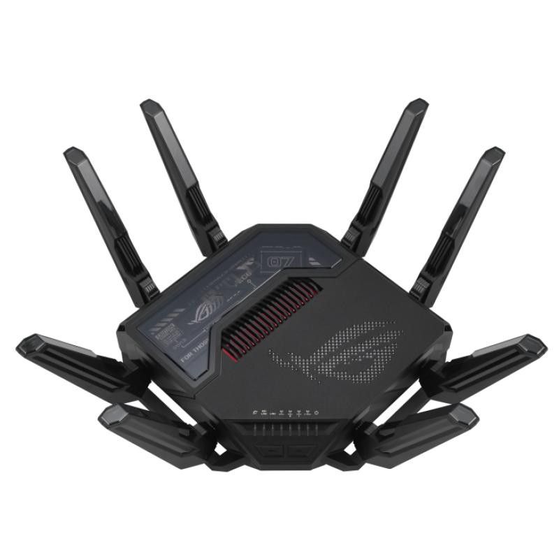 ASUS ROG Rapture GT-BE98 routeur sans fil 10 Gigabit Ethernet Quad-band (2.4 GHz / 5 GHz-1 / 5 GHz-2 / 6 GHz) Noir · Modem... (image 2)