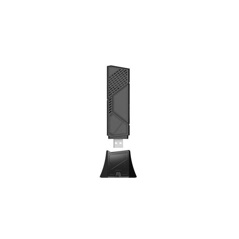 ASUS ROG USB-BE92 Wifi 7 BE6500 Tri-Band USB Adapter WLAN 6500 Mbit/s · Routeurs · Informat Systems Strasbourg (image 4)