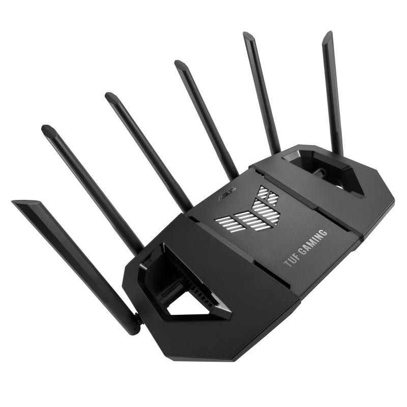 ASUS 90IG0A30-MO9C00 routeur sans fil 2.5 Gigabit Ethernet Tri-bande (2,4 GHz / 5 GHz / 6 GHz) Noir · Routeurs · Informat ... (image 5)
