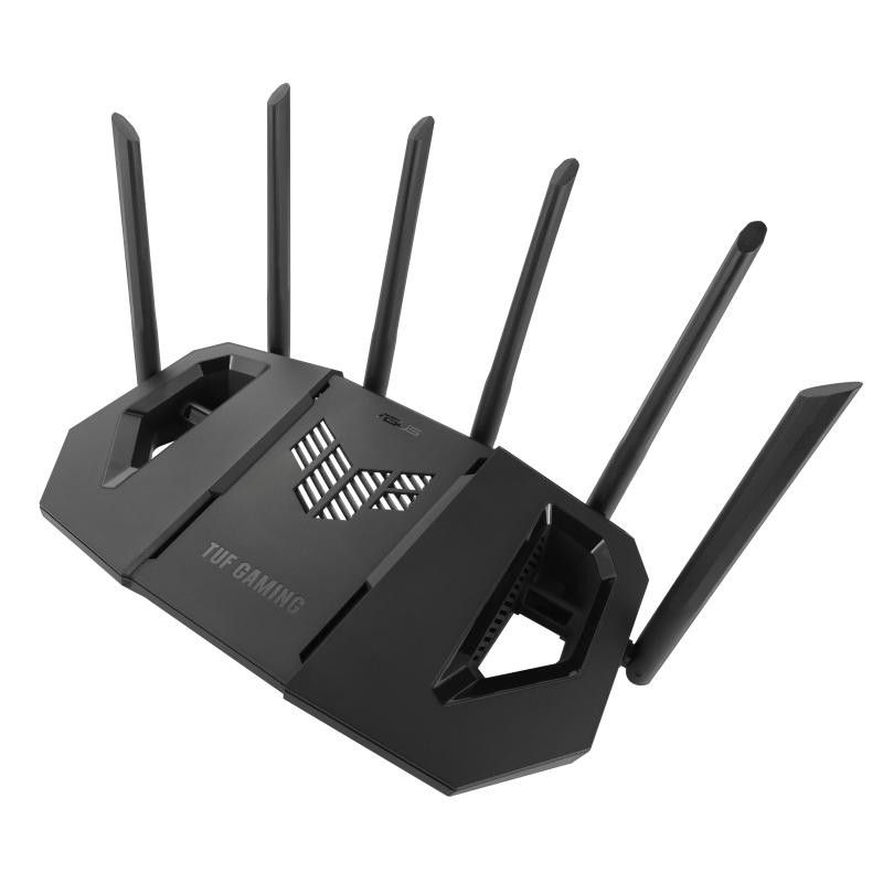 ASUS 90IG0A30-MO9C00 routeur sans fil 2.5 Gigabit Ethernet Tri-bande (2,4 GHz / 5 GHz / 6 GHz) Noir · Routeurs · Informat ... (image 6)