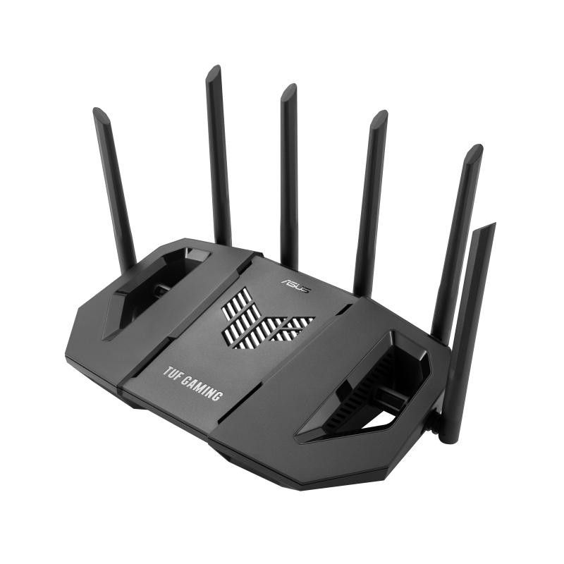 ASUS 90IG0A30-MO9C00 routeur sans fil 2.5 Gigabit Ethernet Tri-bande (2,4 GHz / 5 GHz / 6 GHz) Noir · Routeurs · Informat ... (image 7)