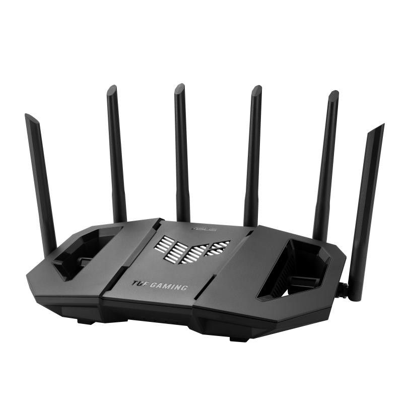 ASUS 90IG0A30-MO9C00 routeur sans fil 2.5 Gigabit Ethernet Tri-bande (2,4 GHz / 5 GHz / 6 GHz) Noir · Routeurs · Informat ... (image 8)