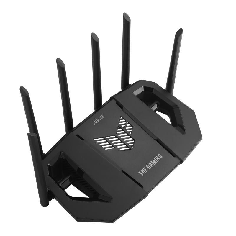 ASUS 90IG0A30-MO9C00 routeur sans fil 2.5 Gigabit Ethernet Tri-bande (2,4 GHz / 5 GHz / 6 GHz) Noir · Routeurs · Informat ... (image 9)