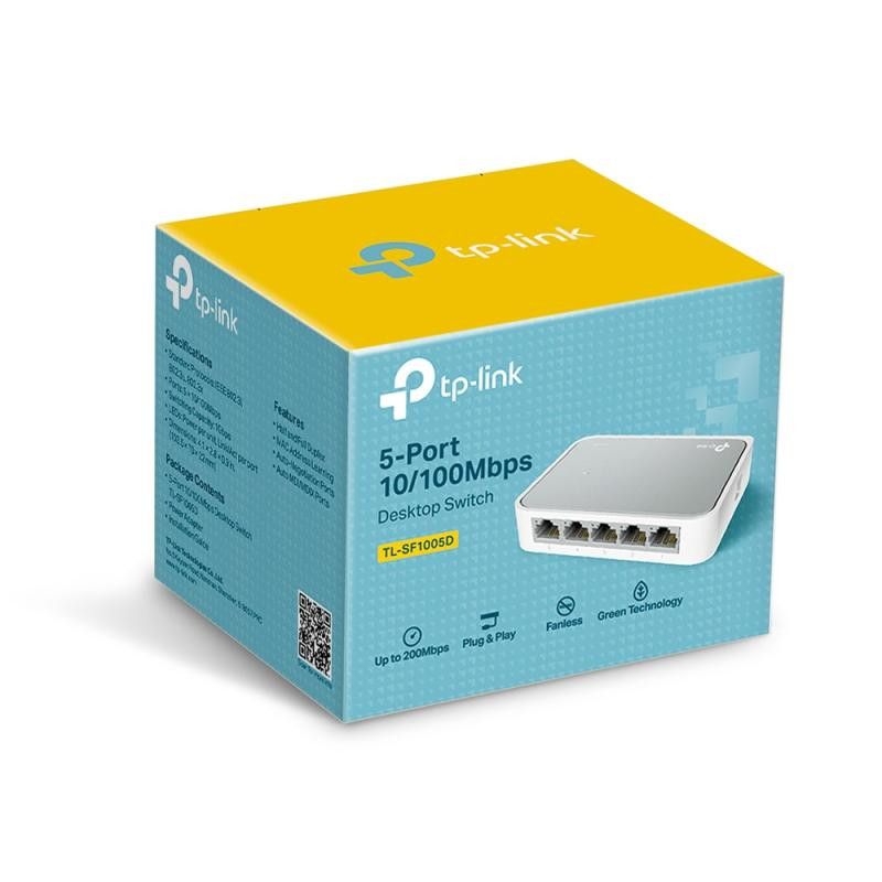 TP-Link TL-SF1005D - Switch de bureau 5 ports 10/100 Mbps · Switches · Informat Systems Strasbourg (image 3)