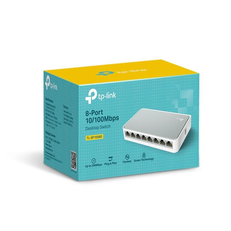 TP-Link TL-SF1008D - Switch de bureau 8 ports 10/100 Mbps · Switches · Informat Systems Strasbourg (image 3)
