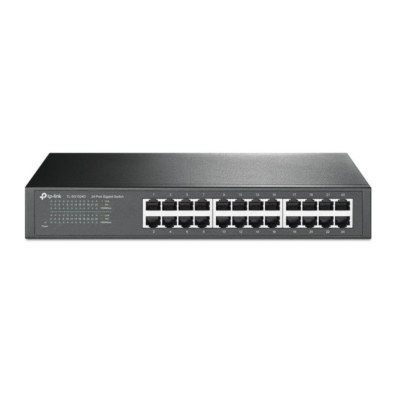 TP-Link TL-SG1024D - Switch rackable/de bureau 24 ports Gigabit · Switches · Informat Systems Strasbourg (image 2)