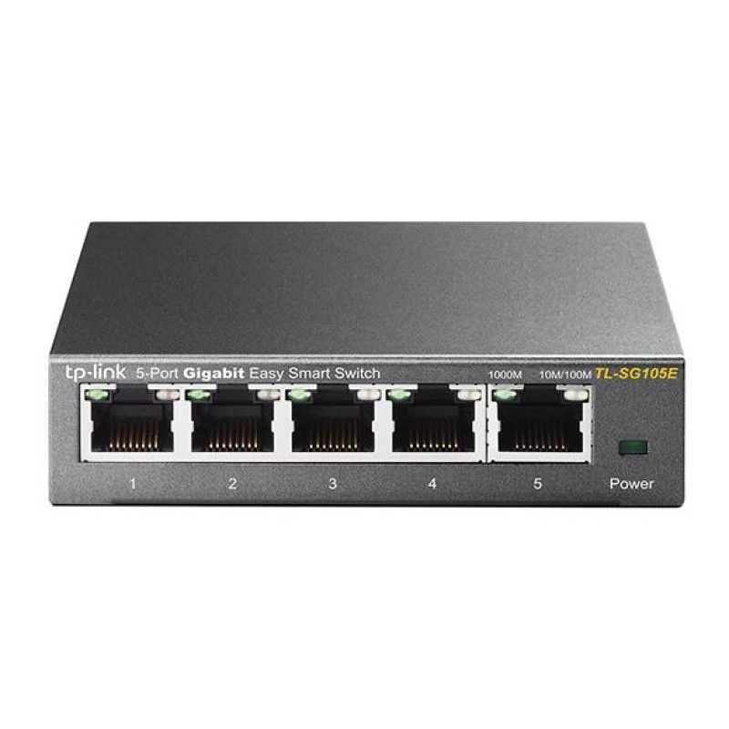 TP-LINK TL-SG105E - Switch Easy Smart 5 ports Gigabit · Gigabit Ethernet · Informat Systems Strasbourg