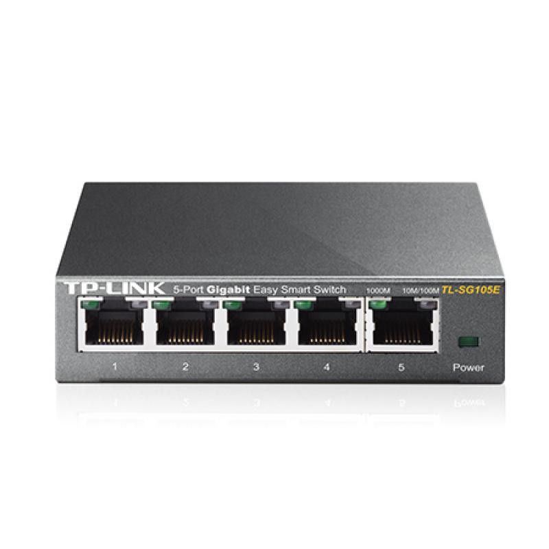 TP-LINK TL-SG105E - Switch Easy Smart 5 ports Gigabit · Gigabit Ethernet · Informat Systems Strasbourg (image 2)