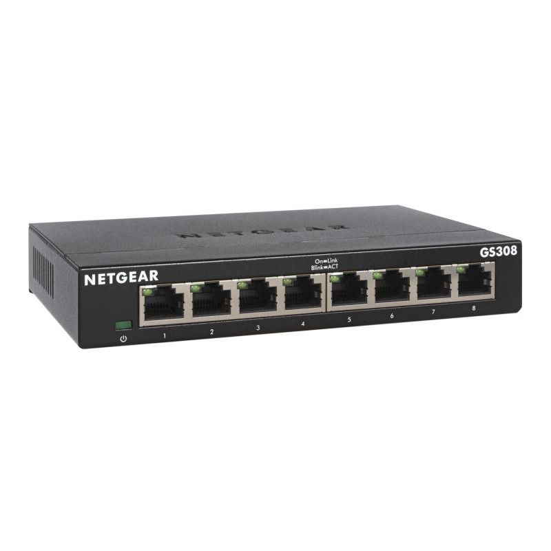 NETGEAR Switch POE non manageable 8 Ports · Informat Systems Strasbourg