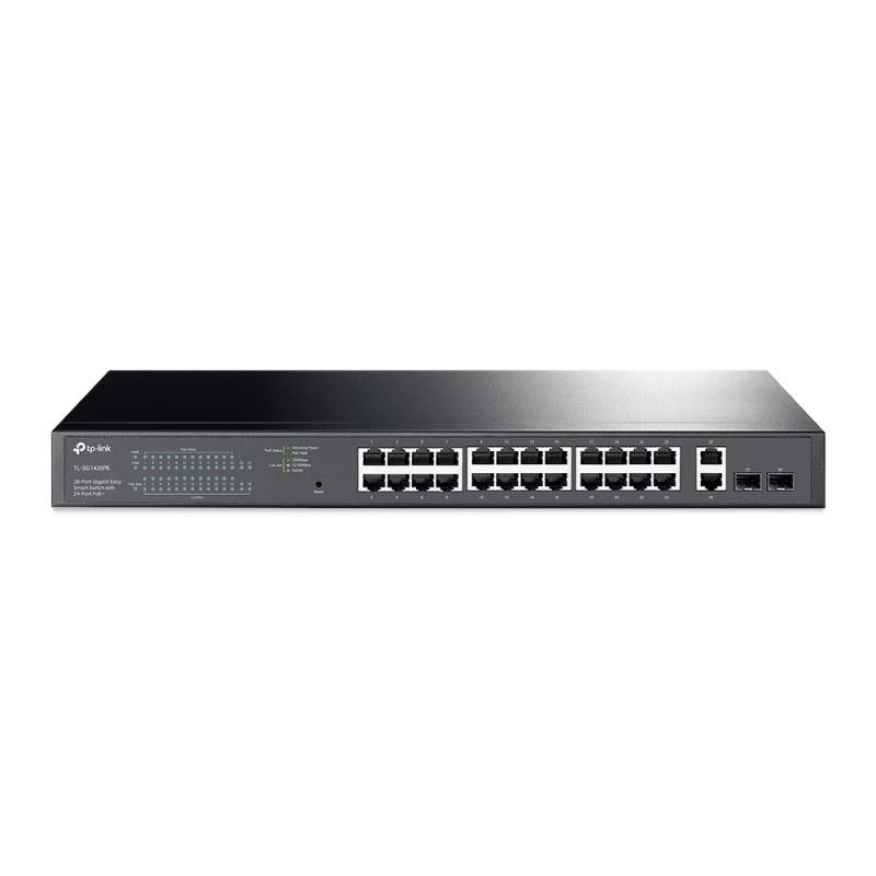 TP-LINK -TL-SG1428PE - Smart Switch Gigabit Easy 28 ports dont 24 ports POE+ · Gigabit Ethernet · Informat Systems Strasbourg