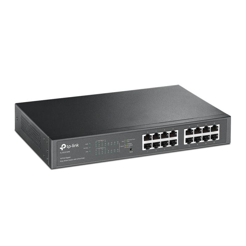 TP-LINK TL-SG1016PE - Switch Easy Smart 16 Ports Gigabit - 8 Ports PoE+ · Informat Systems Strasbourg