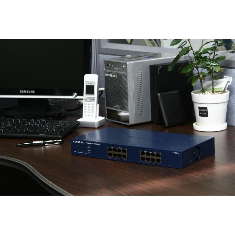 NETGEAR 16-PORT GE UNMANAGED SWITCH (JGS516) · Gigabit Ethernet · Informat Systems Strasbourg (image 5)