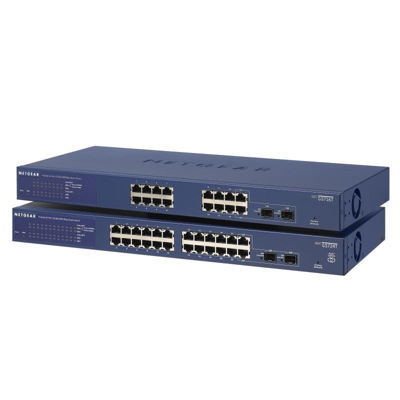 NETGEAR GS716T Géré L2/L3 Gigabit Ethernet (10/100/1000) Noir · Informat Systems Strasbourg (image 9)