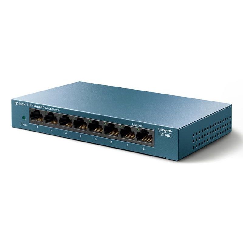 TP-Link LiteWave LS108G - Switch de bureau 8 ports 10/100/1000 Mbps · Switches · Informat Systems Strasbourg
