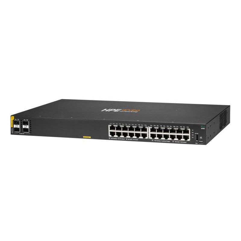 HPE Switch 28 Ports Aruba 6100 *JL677A#ABB · Informat Systems Strasbourg