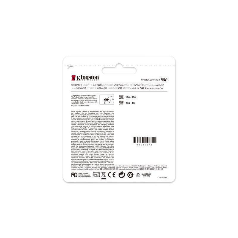 KINGSTON microSD 256G *SDCS2/256GB · CARTE MEMOIRE · Informat Systems Strasbourg (image 6)