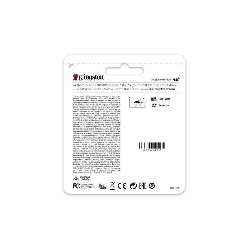 KINGSTON microSDXC Canvas Go Plus 64G *SDCG3/64GB · CARTE MEMOIRE · Informat Systems Strasbourg (image 6)