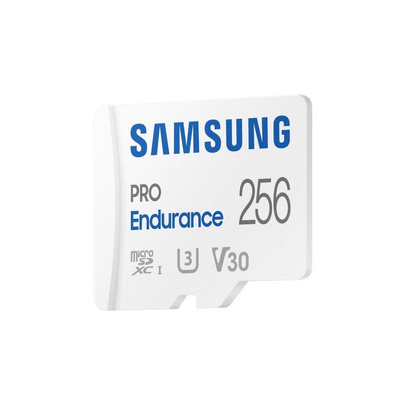 SAMSUNG PRO Endurance microSD 256G + Adapt. SD · CARTE MEMOIRE · Informat Systems Strasbourg (image 2)