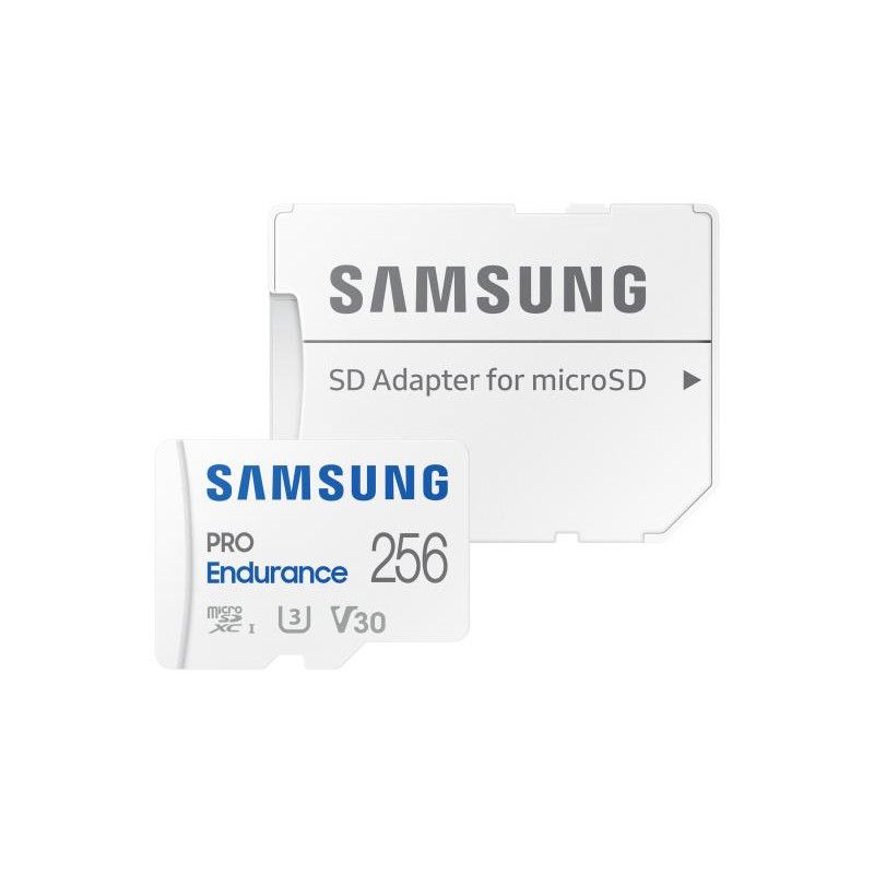 SAMSUNG PRO Endurance microSD 256G + Adapt. SD · CARTE MEMOIRE · Informat Systems Strasbourg (image 4)