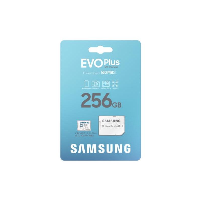 Samsung Carte MicroSD EVO Plus (2024) 256 Go · CARTE MEMOIRE · Informat Systems Strasbourg (image 5)