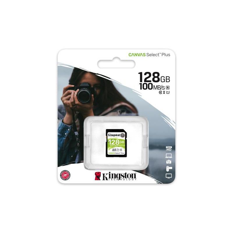 KINGSTON Carte SDXC Canvas Select Plus 128G *SDS2/128GB · CARTE MEMOIRE · Informat Systems Strasbourg (image 3)
