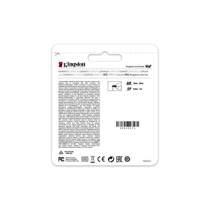 KINGSTON Carte SDXC Canvas Select Plus 128G *SDS2/128GB · CARTE MEMOIRE · Informat Systems Strasbourg (image 4)