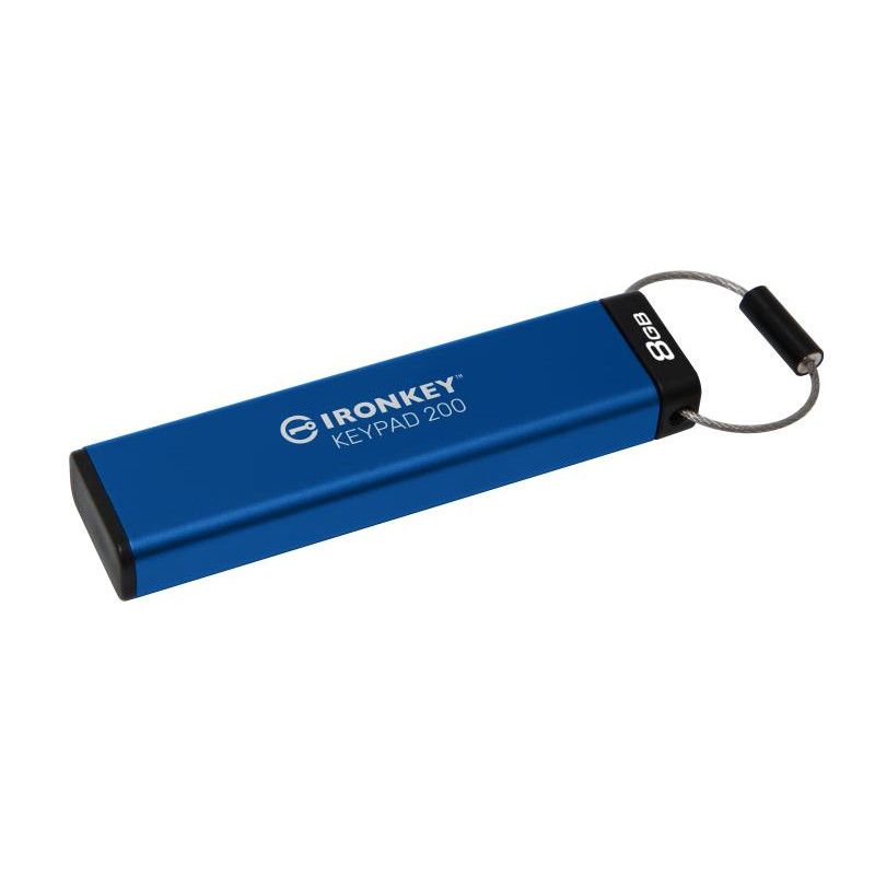 Kingston Technology IronKey Keypad 200 de 8 Go, FIPS 140-3 niveau 3 (en attente), chiffrement AES-256 · Clé USB · Informat... (image 4)
