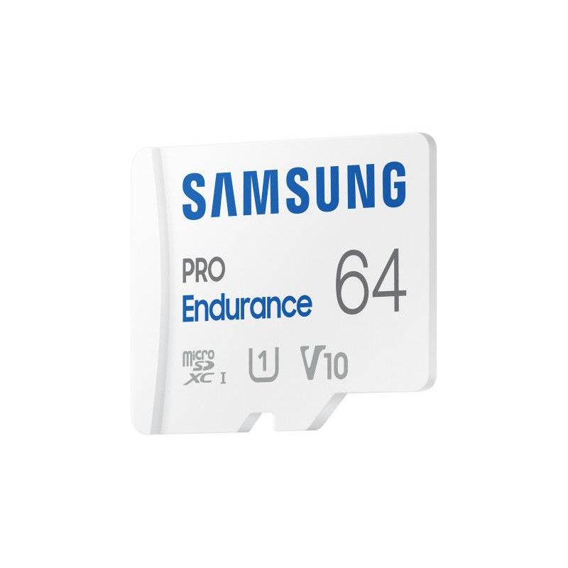 SAMSUNG PRO Endurance microSD 64G + Adapt. SD · CARTE MEMOIRE · Informat Systems Strasbourg (image 2)