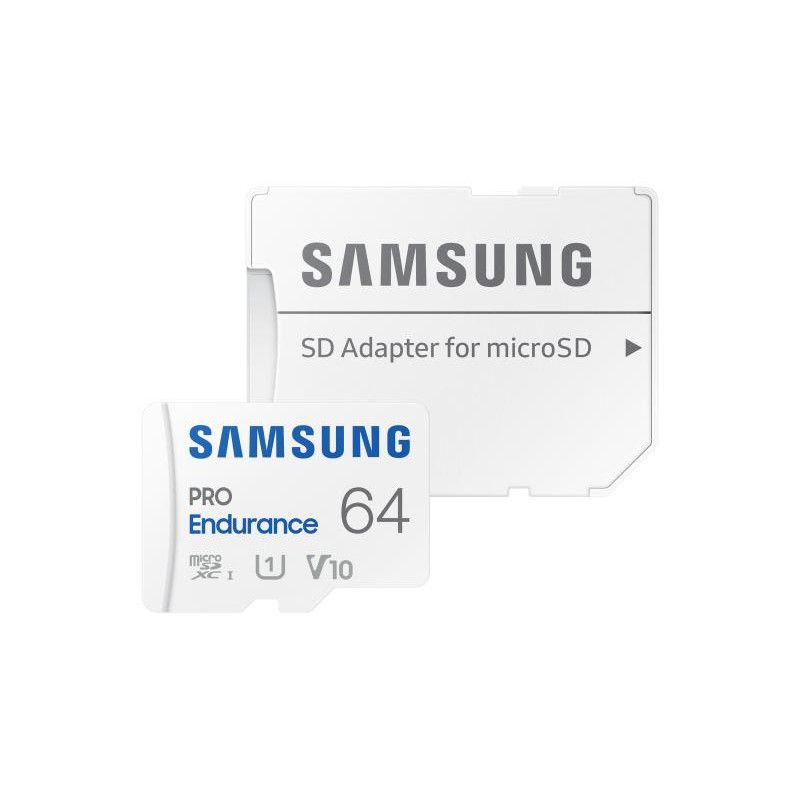 SAMSUNG PRO Endurance microSD 64G + Adapt. SD · CARTE MEMOIRE · Informat Systems Strasbourg (image 4)