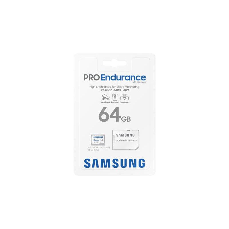 SAMSUNG PRO Endurance microSD 64G + Adapt. SD · CARTE MEMOIRE · Informat Systems Strasbourg (image 8)