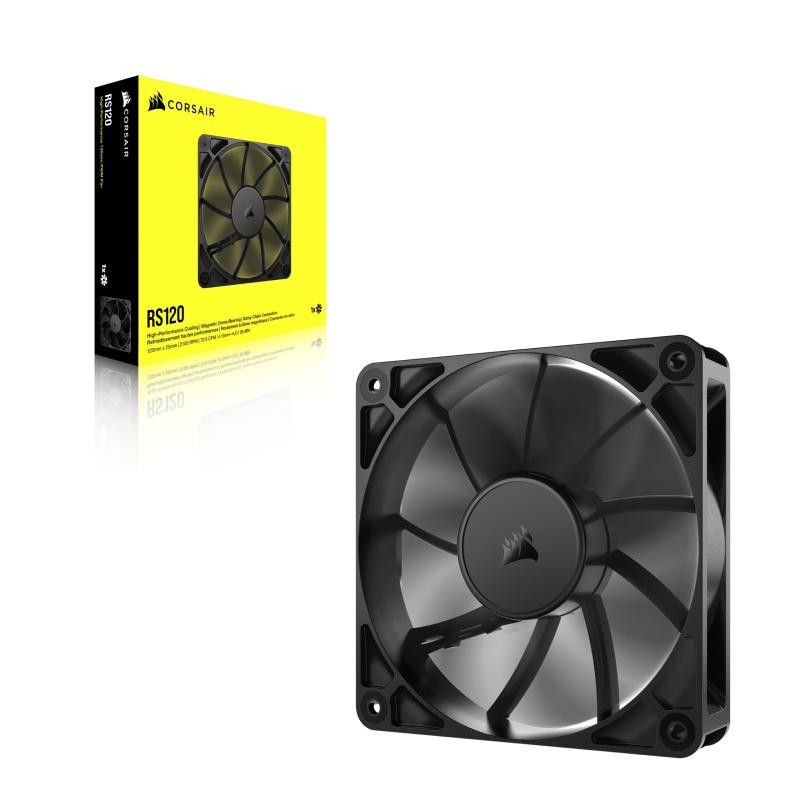 Corsair RS120 Boitier PC Ventilateur 12 cm Noir 1 pièce(s) · Ventilateur Boitier · Informat Systems Strasbourg (image 6)