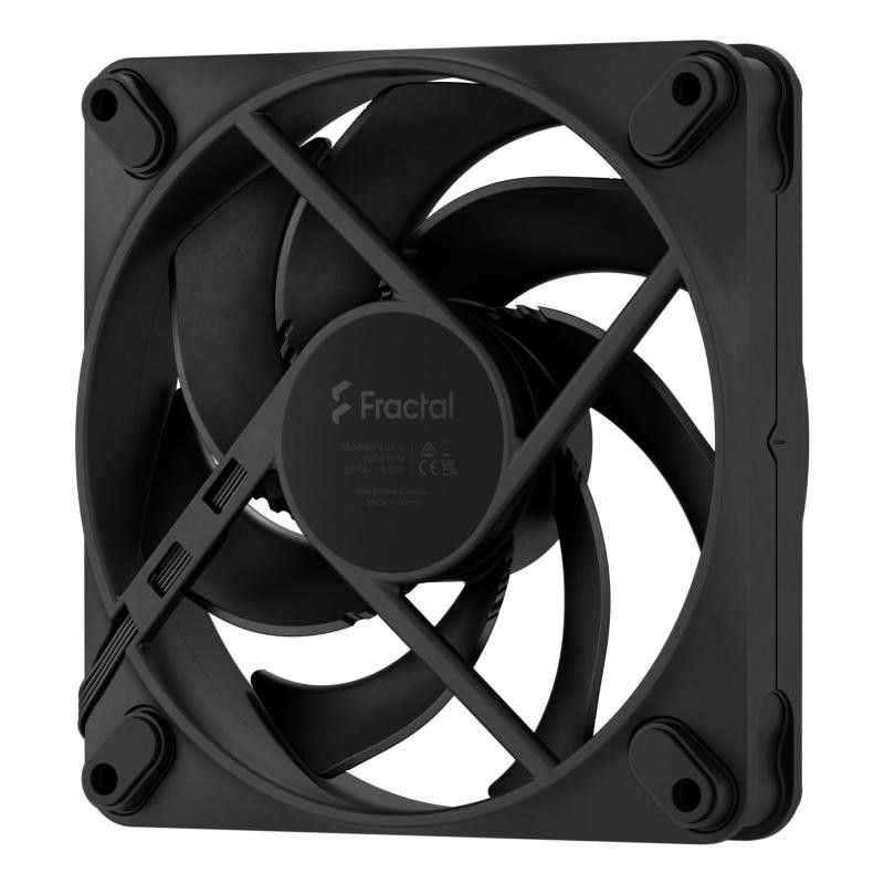 Fractal Design Momentum 12 Boitier PC Ventilateur 12 cm Noir 1 pièce(s) · Ventilateur Boitier · Informat Systems Strasbourg (image 6)