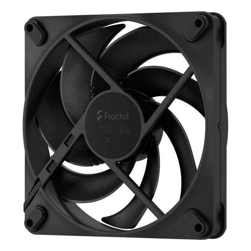 Fractal Design Momentum 14 Boitier PC Ventilateur 14 cm Noir 1 pièce(s) · Ventilateur Boitier · Informat Systems Strasbourg (image 4)