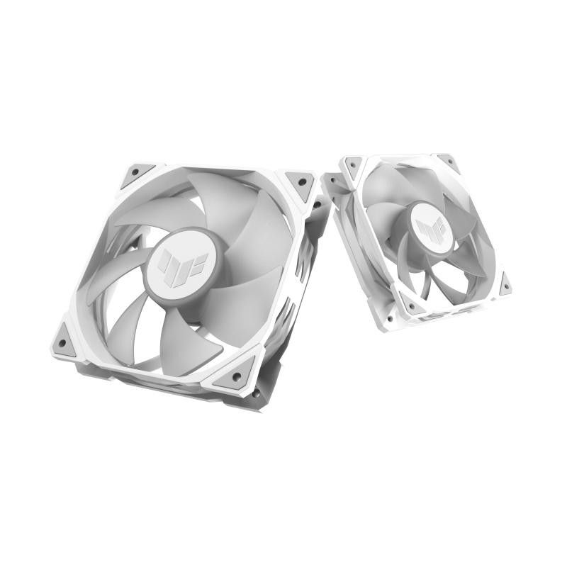 ASUS TUF GAMING TR120 ARGB REVERSE 3IN1 White Boitier PC Refroidisseur d'air 12 cm Blanc · Ventilateur Boitier · Informat ... (image 8)