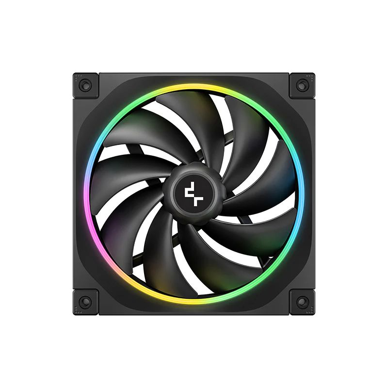 DeepCool FL14 Boitier PC Ventilateur 14 cm Noir 3 pièce(s) · Ventilateur Boitier · Informat Systems Strasbourg (image 4)