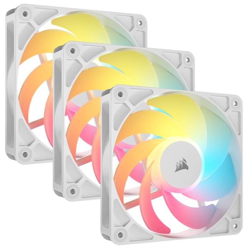 Corsair RS120-R ARGB Boitier PC Ventilateur 12 cm Blanc 3 pièce(s) · Ventilateur Boitier · Informat Systems Strasbourg