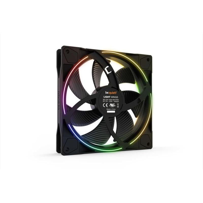 BE QUIET! LIGHT WINGS 140mm PWM · Ventilateur Boitier · Informat Systems Strasbourg (image 4)