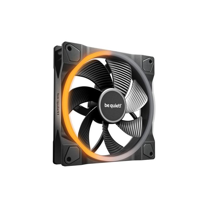 be quiet! Light Wings 140 mm PWM Reverse Black | Ventilateur PC ARGB reverse noir · Ventilateur Boitier · Informat Systems... (image 2)