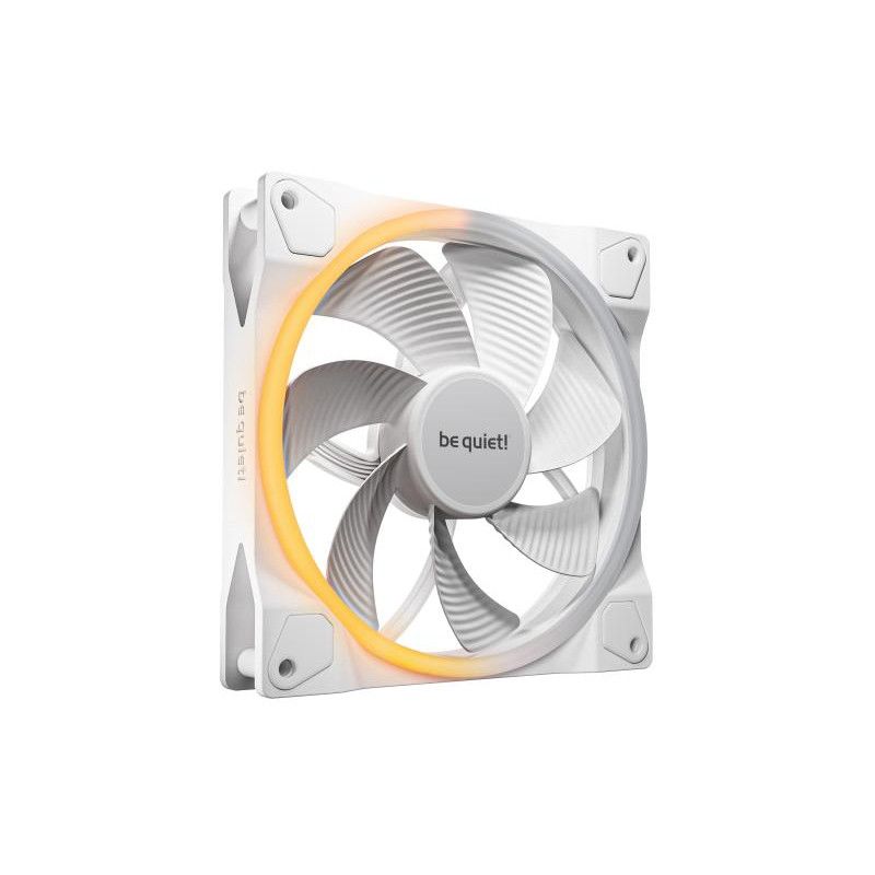 be quiet! Light Wings 140 mm PWM Reverse White | Ventilateur PC ARGB reverse blanc · Ventilateur Boitier · Informat System...