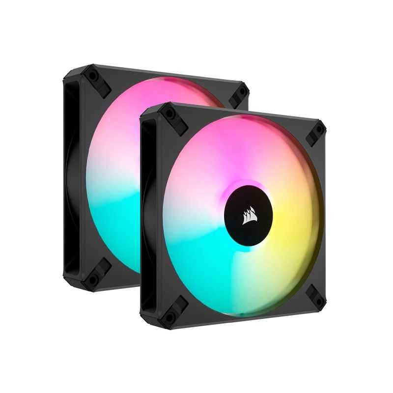 CORSAIR iCUE AF140 RGB ELITE 140 mm-pack de 2 abîmé · Ventilateur Boîtier · Informat Systems Strasbourg
